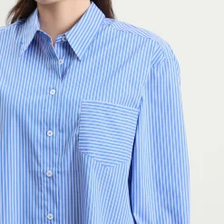 Good American Poplin Classic Boxy Shirt