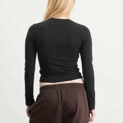 Good American Super Stretch Long Sleeve T-Shirt