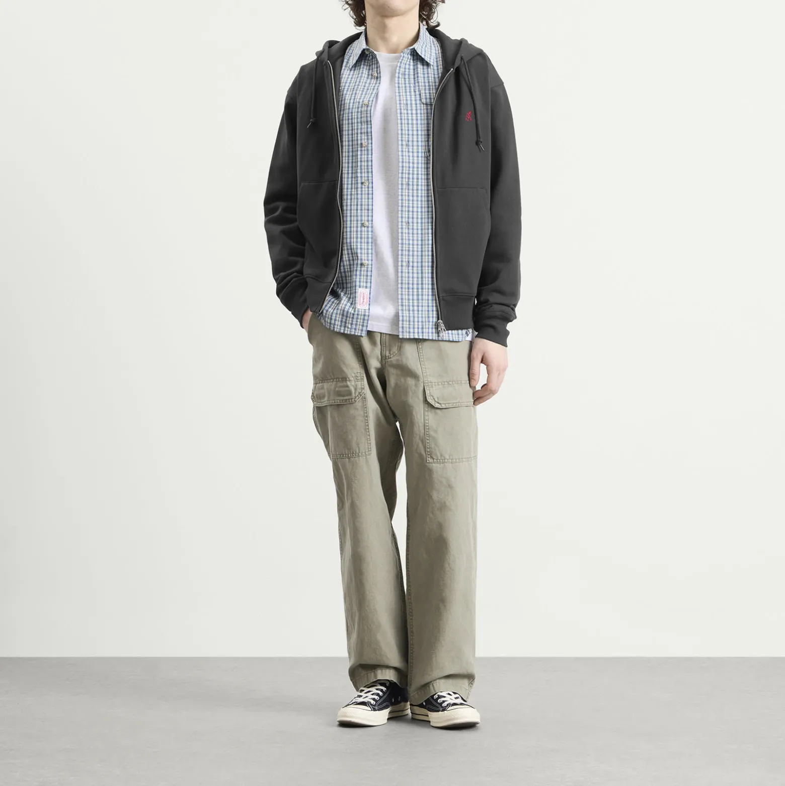 Gramicci One Point Zip Hoodie