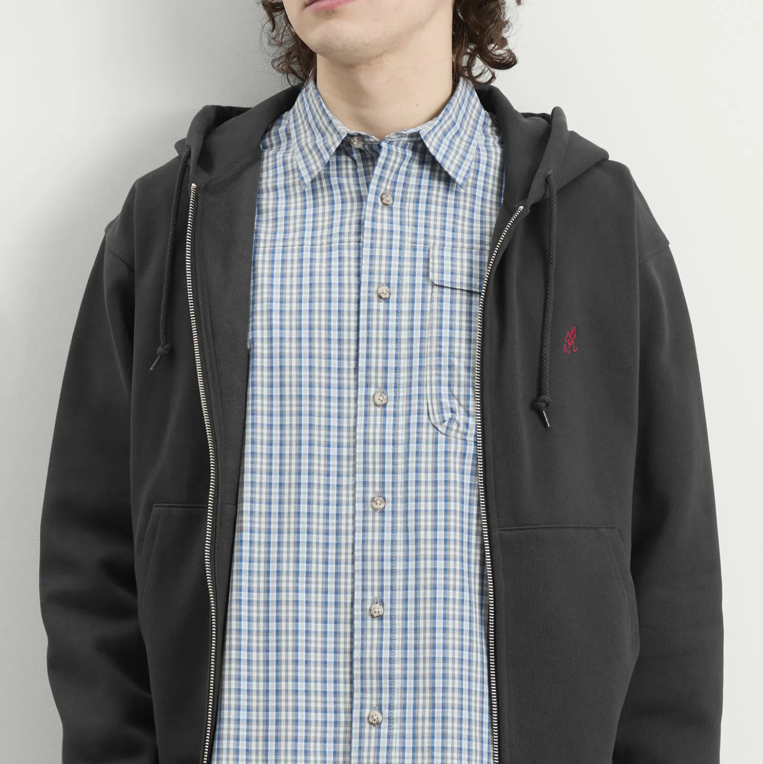 Gramicci One Point Zip Hoodie