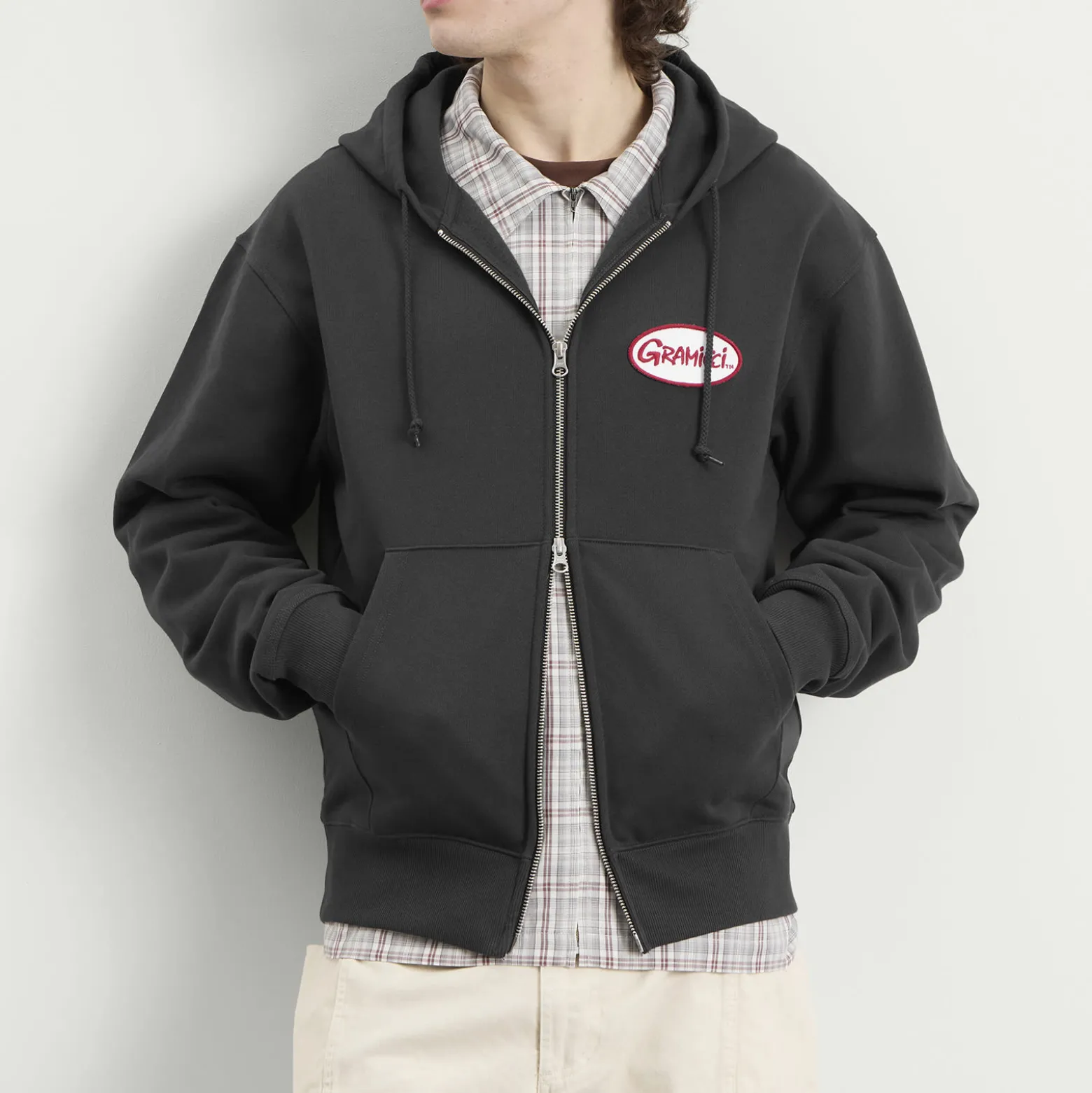 Gramicci Oval Patch Zip Hoodie