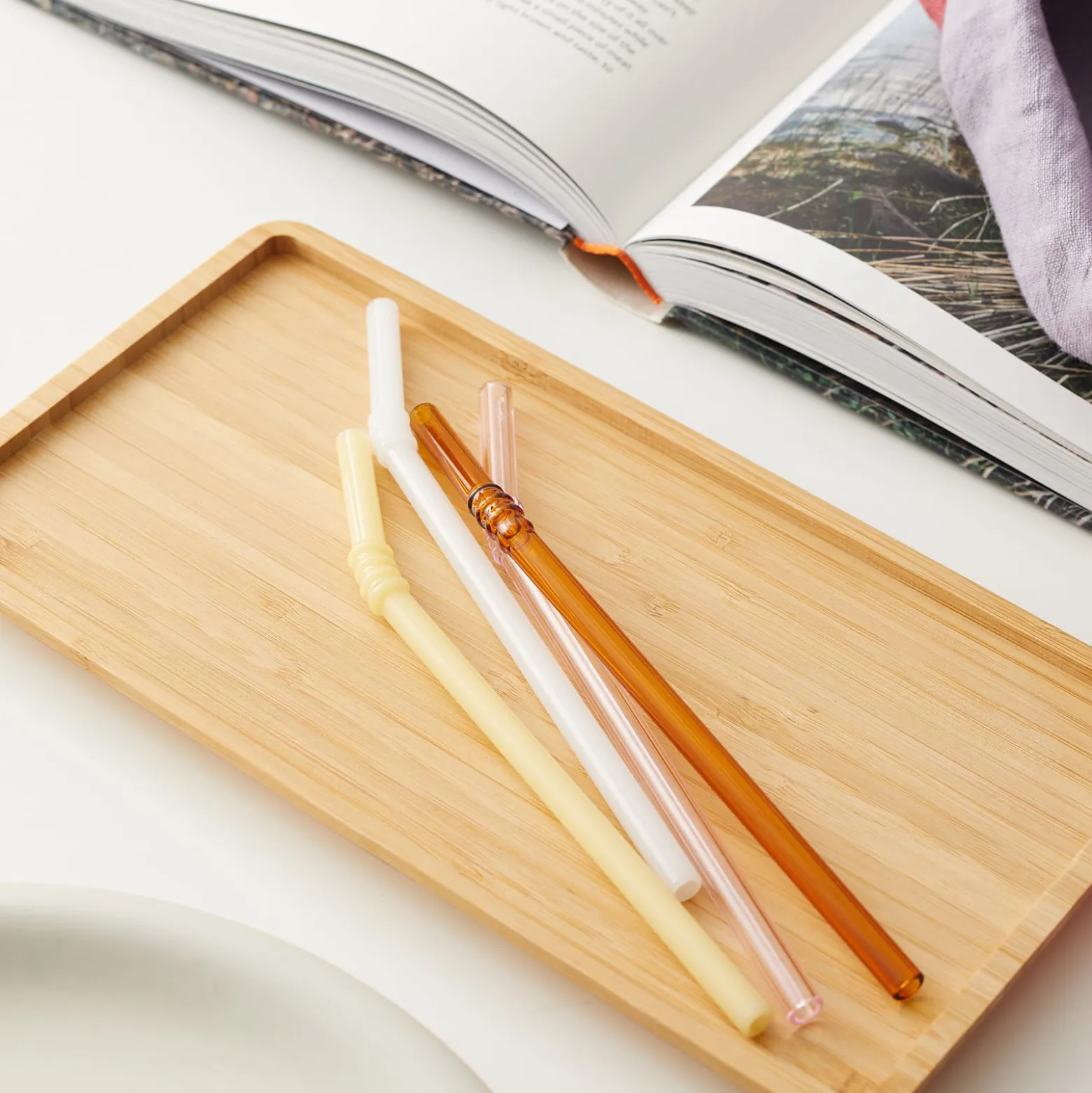 HAY Sip Swirl Straw - Set of 4