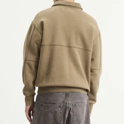 Heresy Green Man Quarter Zip Sweatshirt