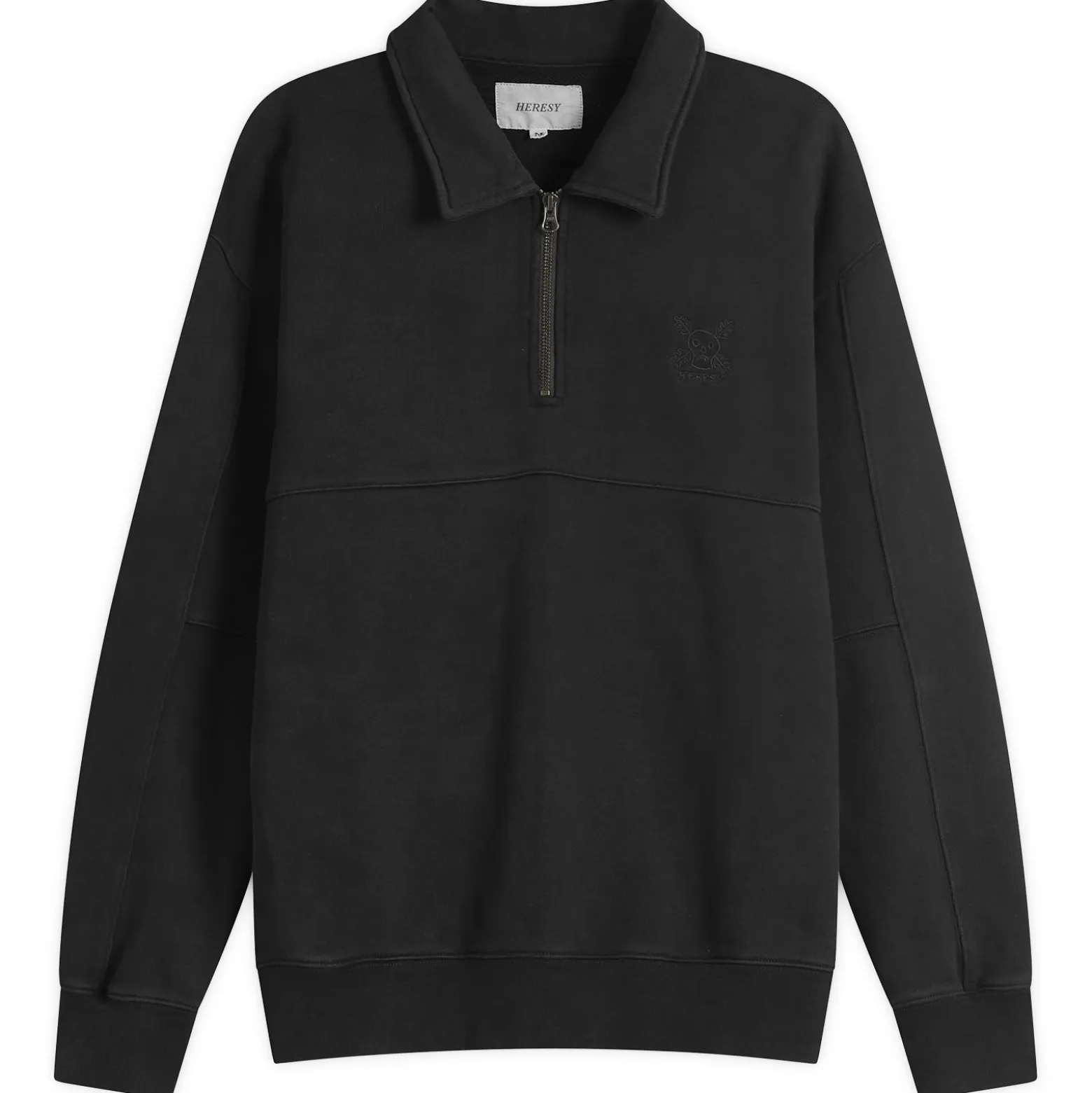 Heresy Green Man Quarter Zip Sweatshirt