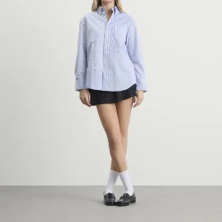 Hommegirls Patchwork Shirt