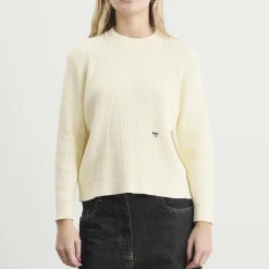 Hommegirls Waffle Knit Pullover