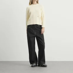 Hommegirls Waffle Knit Pullover