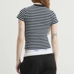Hommegirls x Fruit of the Loom Striped Baby T-Shirt