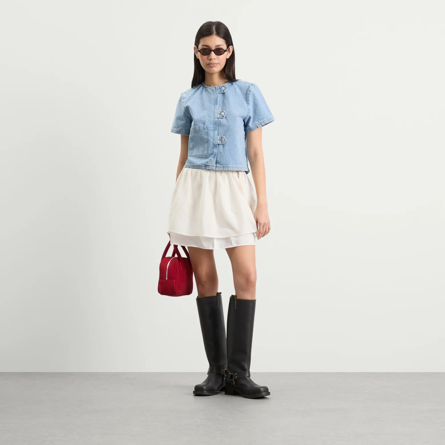 Hosbjerg Bailey Denim Top