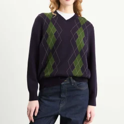 House of Sunny Argyle Jumper