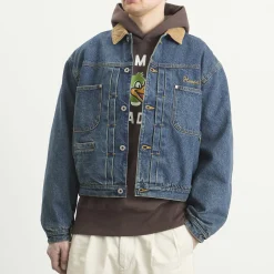 Human Made Corduroy Collar Denim Jacket