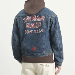 Human Made Corduroy Collar Denim Jacket