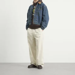 Human Made Double Pleated Wide Chino Pants