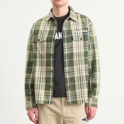 Human Made Heart Patch Check Shirt