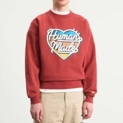 Human Made Heavyweight Heart Logo Sweatshirt