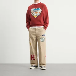 Human Made Heavyweight Heart Logo Sweatshirt