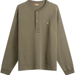 Human Made Henley Neck Small Heart Shirt