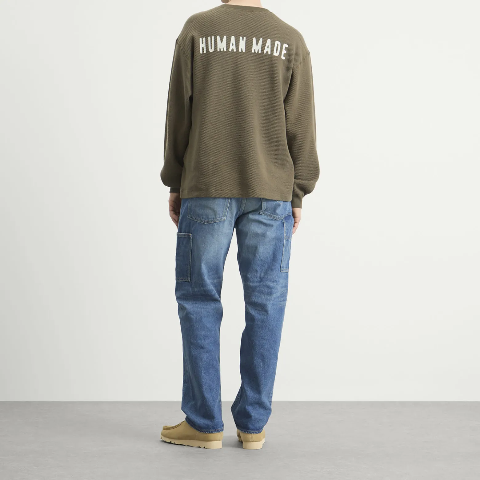Human Made Henley Neck Small Heart Shirt