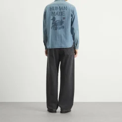 Human Made Stencil Military Chambray Shirt