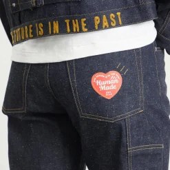 Human Made Straight Leg Selvedge Past Denim Jeans