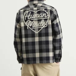 Human Made Wool Check Shirt Jacket