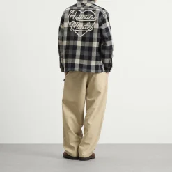 Human Made Wool Check Shirt Jacket