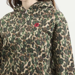 ICECREAM Camo Zip Through Hoodie