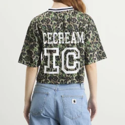 ICECREAM Cropped Football Jersey
