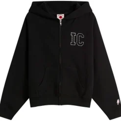 ICECREAM Crystal Zip Through Hoodie
