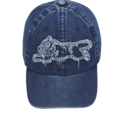 ICECREAM Distressed Running Dog Dad Cap