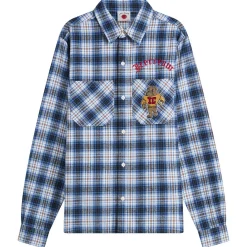 ICECREAM Mascot Check Shirt