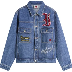 ICECREAM Mascot Denim Trucker Jacket