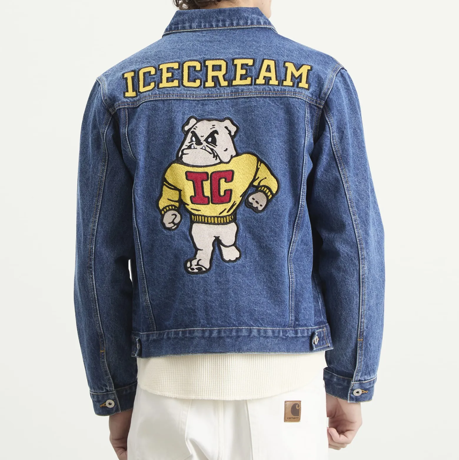 ICECREAM Mascot Denim Trucker Jacket