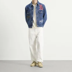 ICECREAM Mascot Denim Trucker Jacket