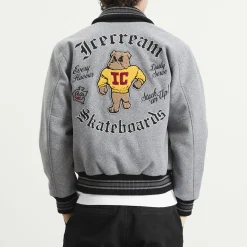 ICECREAM Mascot Varsity Jacket
