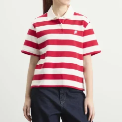 ICECREAM Popsicle Striped Polo Shirt