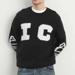 ICECREAM Running Dog Knitted sweater