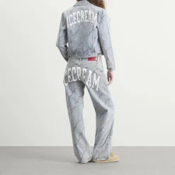 ICECREAM Sakura Denim Pants