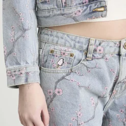 ICECREAM Sakura Denim Pants