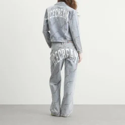 ICECREAM Sakura Denim Trucker Jacket