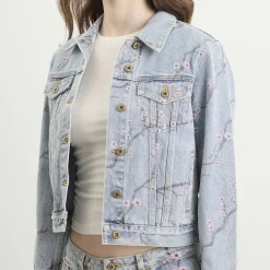 ICECREAM Sakura Denim Trucker Jacket