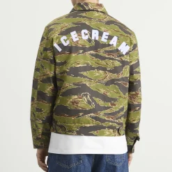 ICECREAM Tiger Stripe Work Jacket