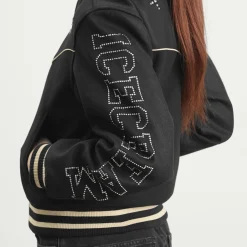 ICECREAM Western Crystal Varsity Jacket