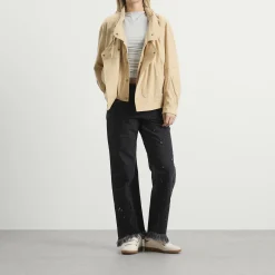 Isabel Marant Amia Embroidered Jeans