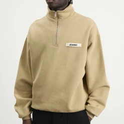 Jacquemus Grosgrain Zip Sweatshirt