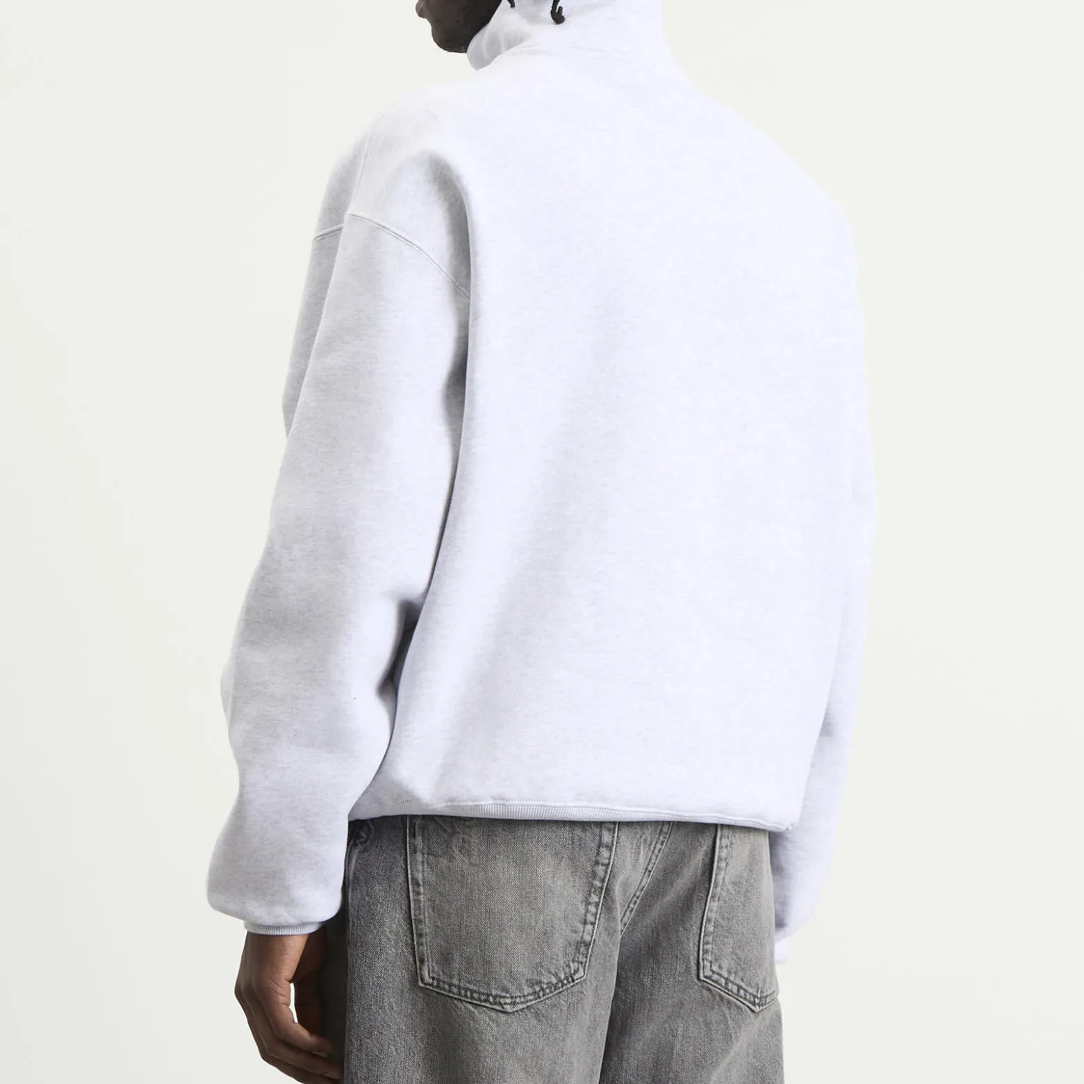 Jacquemus Grosgrain Zip Sweatshirt