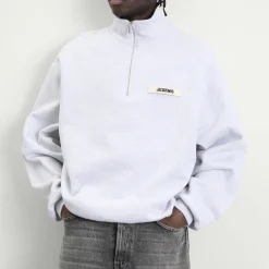 Jacquemus Grosgrain Zip Sweatshirt