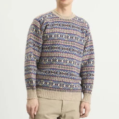 Jamiesons of Shetland Fair Isle Crew Knit