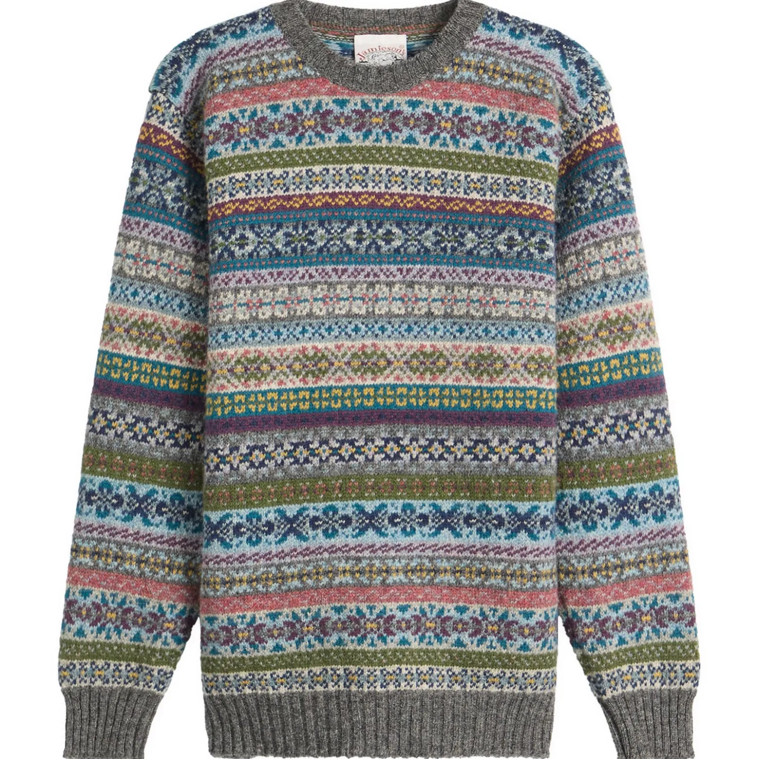 Jamiesons of Shetland Fair Isle Crew Knit