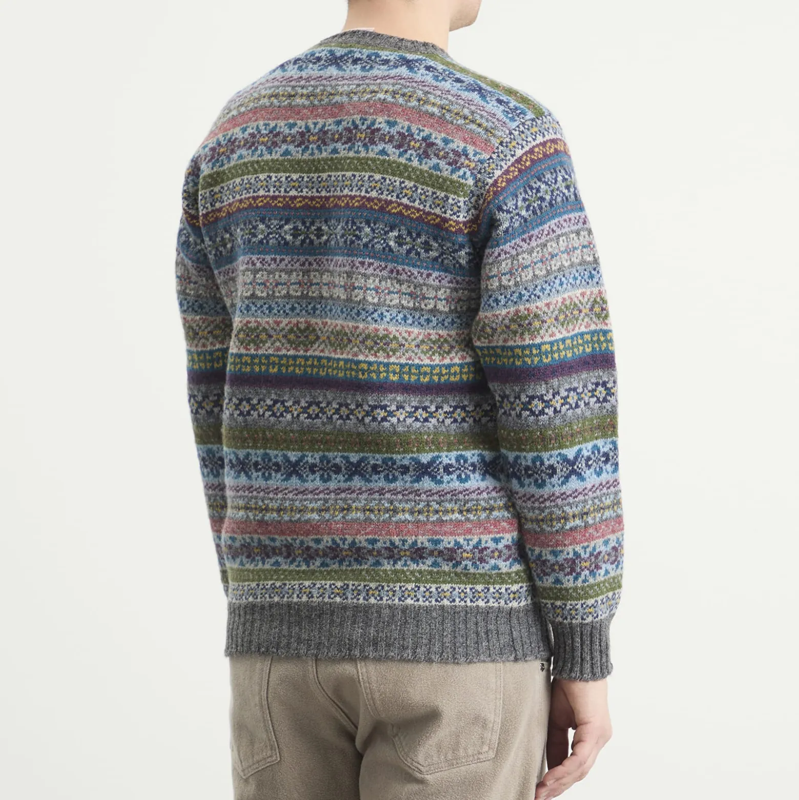 Jamiesons of Shetland Fair Isle Crew Knit